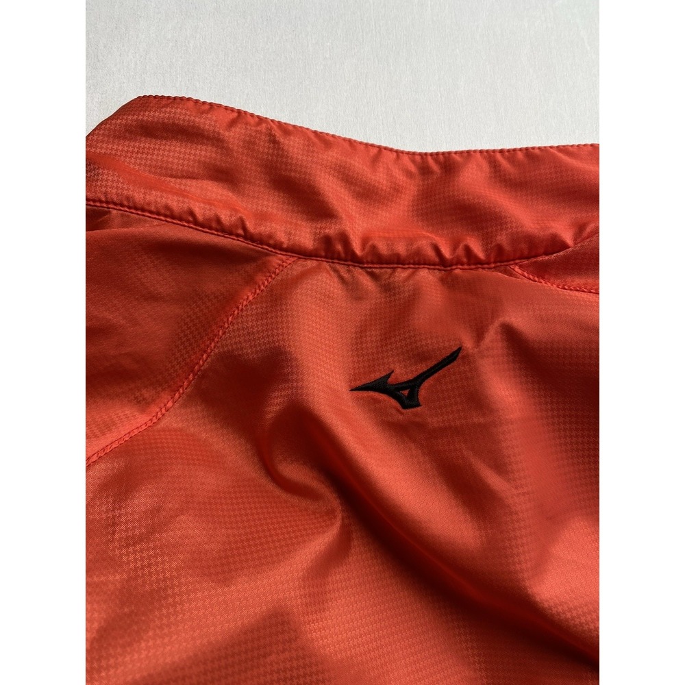 Mizuno Women's Breath Thermo Japan Engineered Full Zip Running Jacket Red Large - Picture 10 of 10